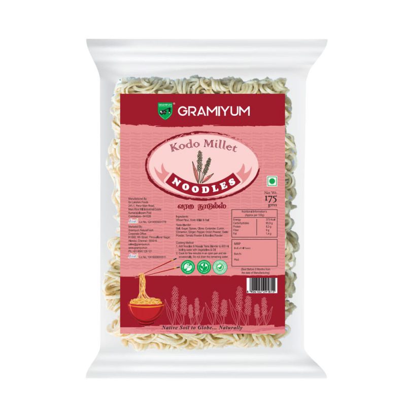 healthy millets noodles